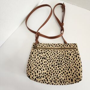 Universal Thread Animal Print Crossbody Bag Faux Leather